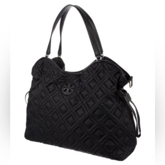 Tory Burch quilted slouch diaper bag